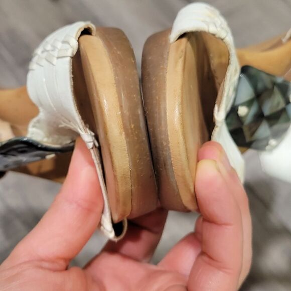 Naya arnelli t-strap heels with abalone shell detail - Picture 6 of 8